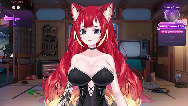 Snapshot of LewdKira_VT chatting on 02.28.25 LewdKira VT online show from 02.28.25