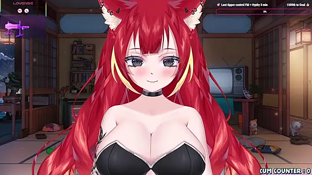 Snapshot of LewdKira_VT chatting on 03.10.25 LewdKira VT online show from 03.10.25