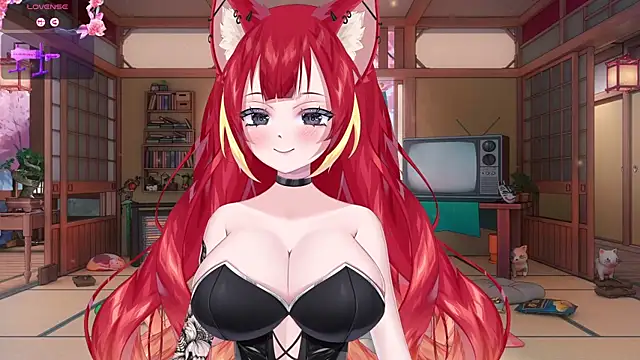 Snapshot of LewdKira_VT chatting on 03.16.25 LewdKira VT online show from 03.16.25