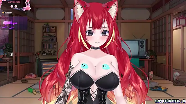 Snapshot of LewdKira_VT chatting on 03.17.25 LewdKira VT online show from 03.17.25