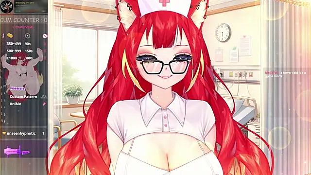 Snapshot of LewdKira_VT chatting on 09.18.25 LewdKira VT online show from 09.18.25