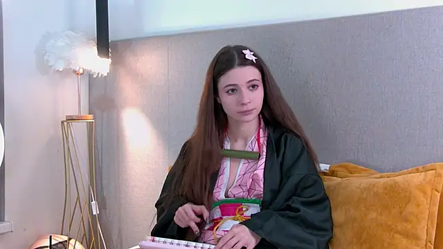 Snapshot of AmeliaFlares chatting on 10.31.25 AmeliaFlares online show from 10.31.25