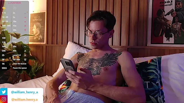 William Henry  online show from 01.06.26