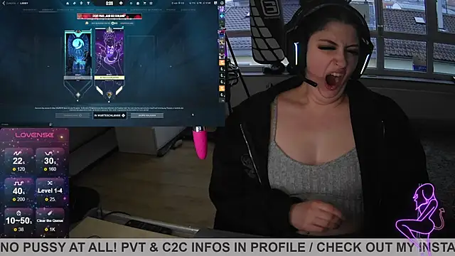 Gamergirl-Linela online show from 02.13.25