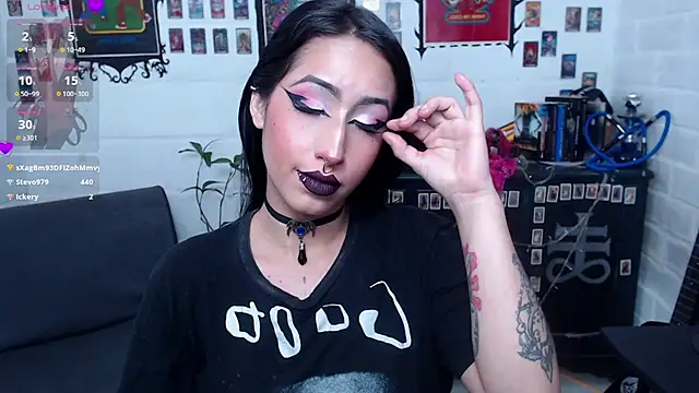 Nyx Blackmoon online show from 03.21.25