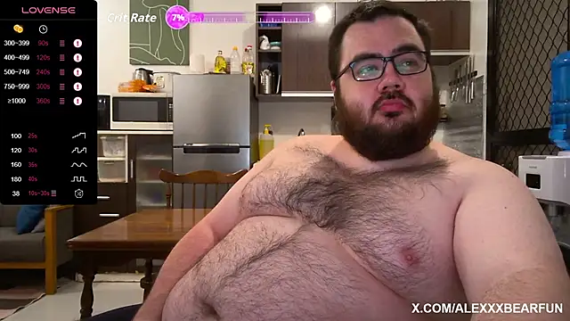 alexxxbear online show from 10.22.25