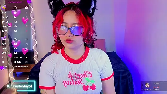 Snapshot of kristen_tay chatting on 10.13.25 kristen tay online show from 10.13.25