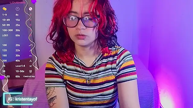 Snapshot of kristen_tay chatting on 10.24.25 kristen tay online show from 10.24.25