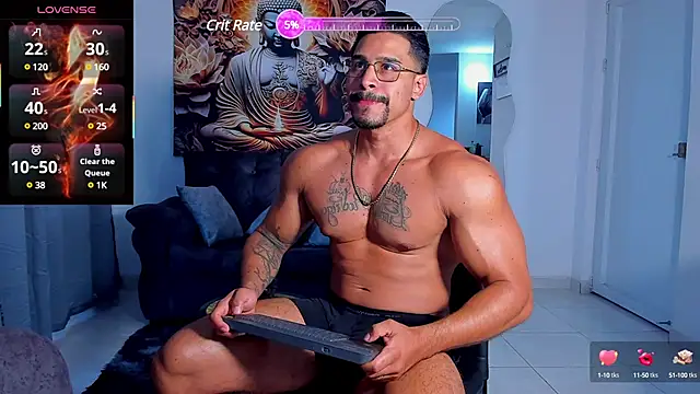 Valentino Dosantos  online show from 03.19.25