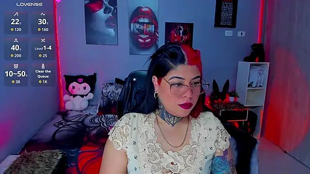 Snapshot of Veronika_metal chatting on 10.01.25 Veronika metal online show from 10.01.25