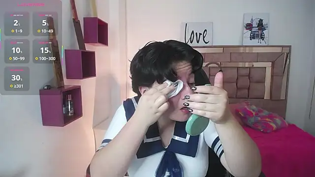 Snapshot of safyka chatting on 10.29.25 safyka online show from 10.29.25