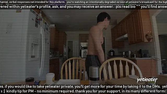 Snapshot of yetieater chatting on 02.15.25 yetieater online show from 02.15.25