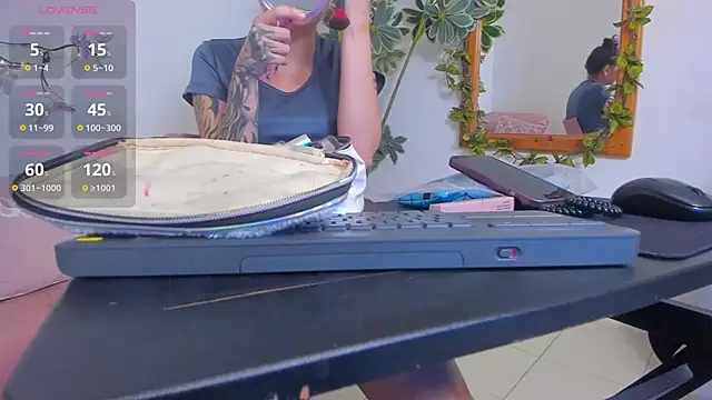 SaskiaGrendel online show from 03.07.26