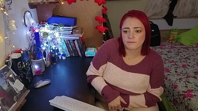 Snapshot of ValkaBlue chatting on 02.18.26 ValkaBlue online show from 02.18.26