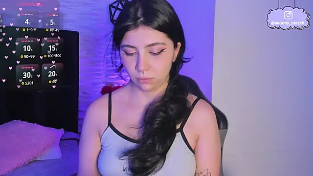 Snapshot of Melody_Black_ chatting on 11.25.25 Melody Black online show from 11.25.25