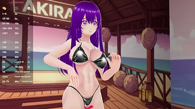 AkiraVixent online show from 12.13.25