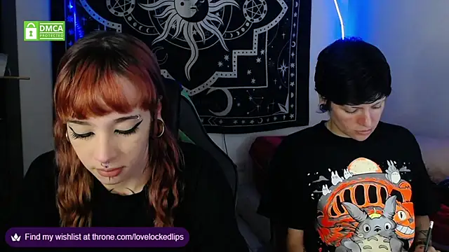 lovelockedlips online show from 10.10.25