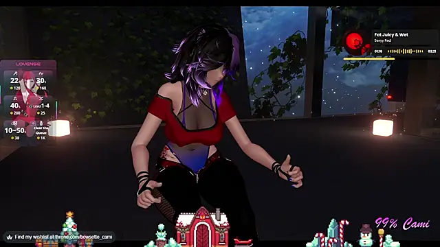 Snapshot of Bowsette_Cami chatting on 11.15.25 Bowsette Cami online show from 11.15.25