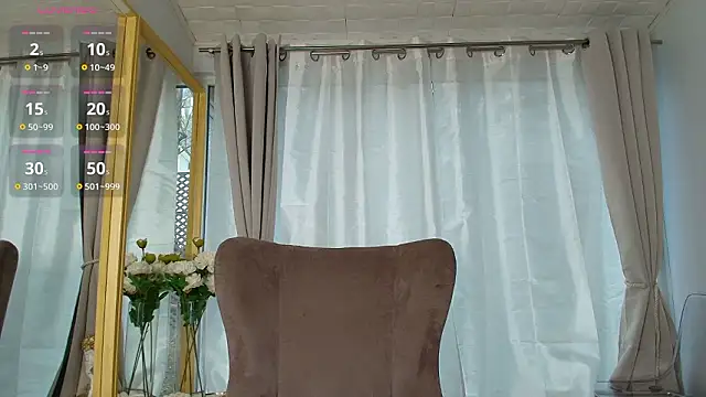 Snapshot of ParissHiltonX chatting on 03.02.26 ParissHiltonX online show from 03.02.26