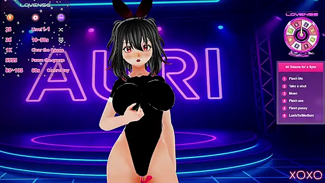 Auri Hikaru online show from 04.10.26
