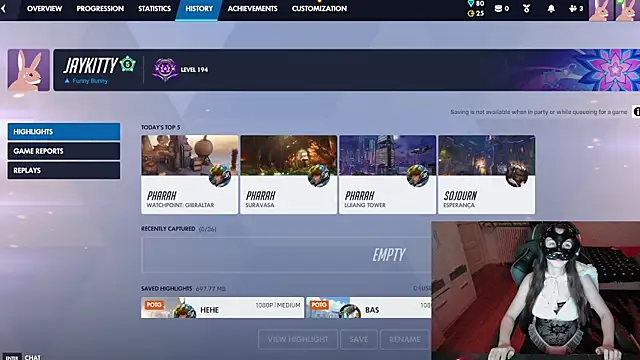 JackyNmD online show from 06.11.26