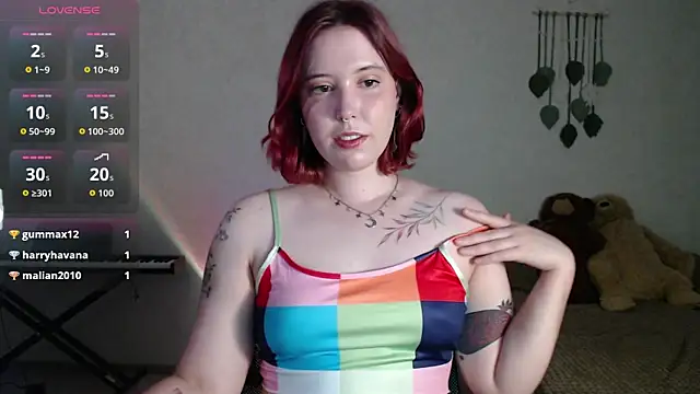 Snapshot of Ruby_Flame chatting on 07.13.26 Ruby Flame online show from 07.13.26