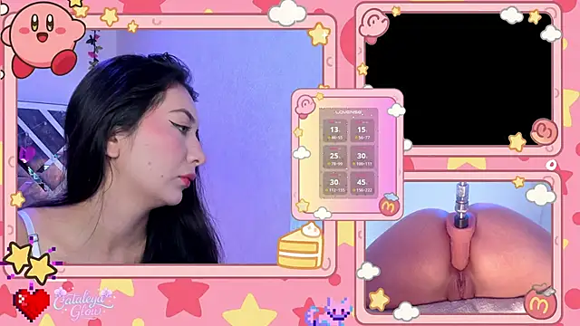 CataleyaGlow online show from 09.24.25