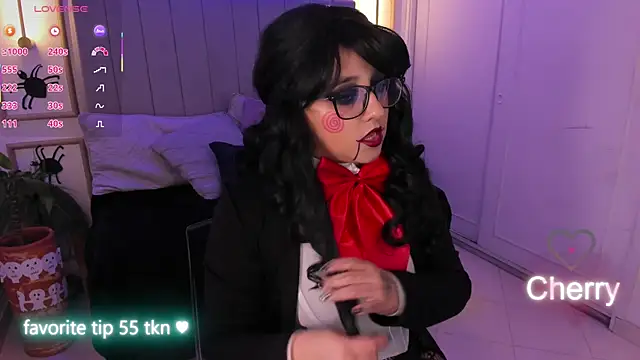 Snapshot of Cherry_blush_ chatting on 10.15.25 Cherry blush online show from 10.15.25