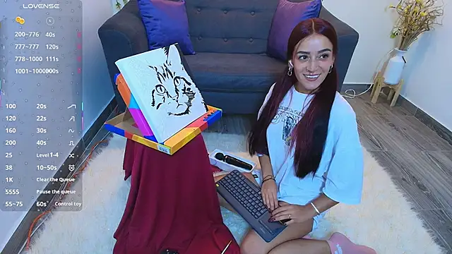 Snapshot of ViolethRosse chatting on 10.14.25 ViolethRosse online show from 10.14.25