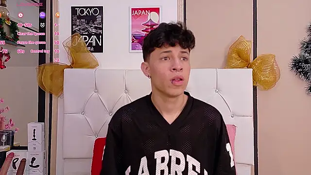 Axel  Evans online show from 12.04.25