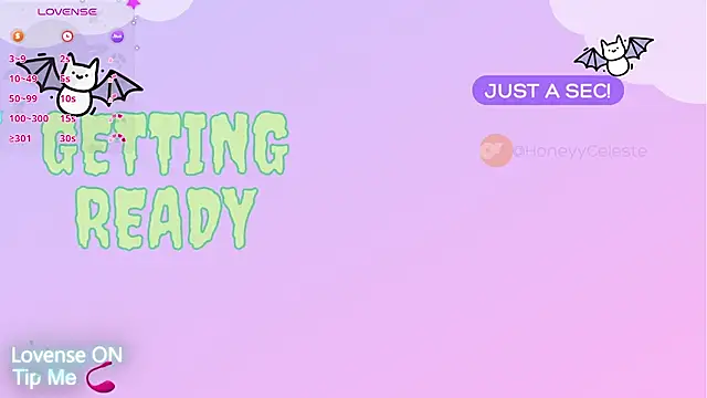 Snapshot of HoneyyCeleste chatting on 10.15.25 HoneyyCeleste online show from 10.15.25