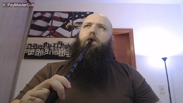 Snapshot of PayMasterGus chatting on 10.15.25 PayMasterGus online show from 10.15.25