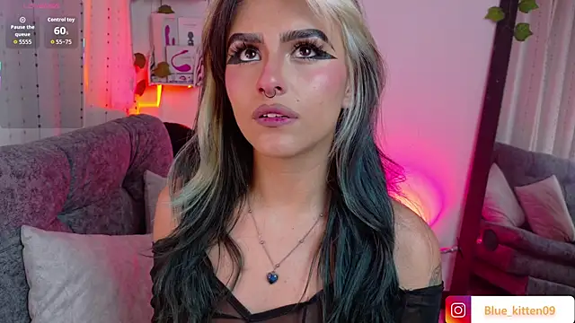 blue kitten online show from 11.29.25