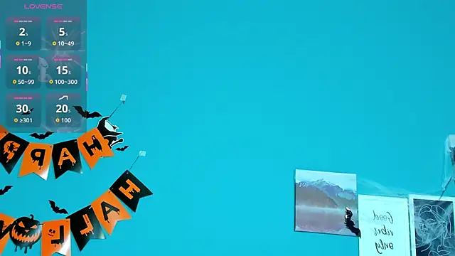 Snapshot of Ameli_Shell chatting on 10.31.25 Ameli Shell online show from 10.31.25