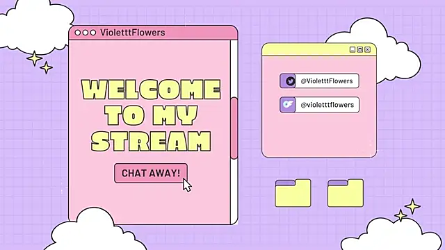 Snapshot of violetttflowers chatting on 04.26.26 violetttflowers online show from 04.26.26