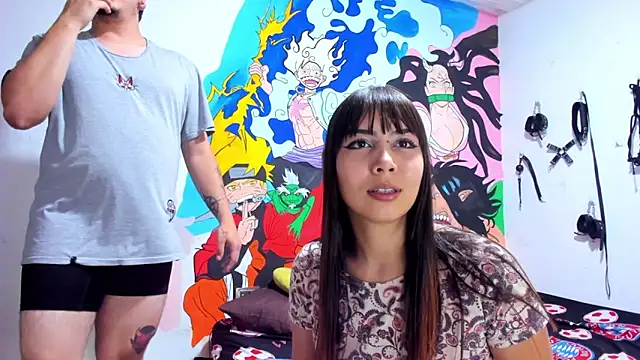 Snapshot of RoxyandAron2 chatting on 09.25.25 RoxyandAron2 online show from 09.25.25