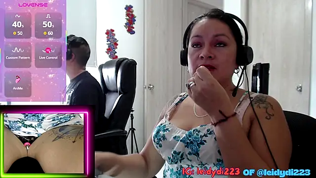 Snapshot of leidydi223 chatting on 09.20.25 leidydi223 online show from 09.20.25