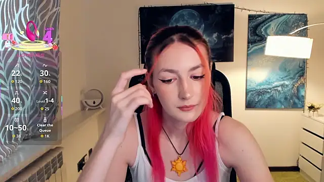 Snapshot of EasterBlink chatting on 10.04.25 EasterBlink online show from 10.04.25