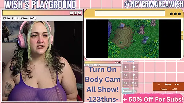 nevermakeawish online show from 03.14.26