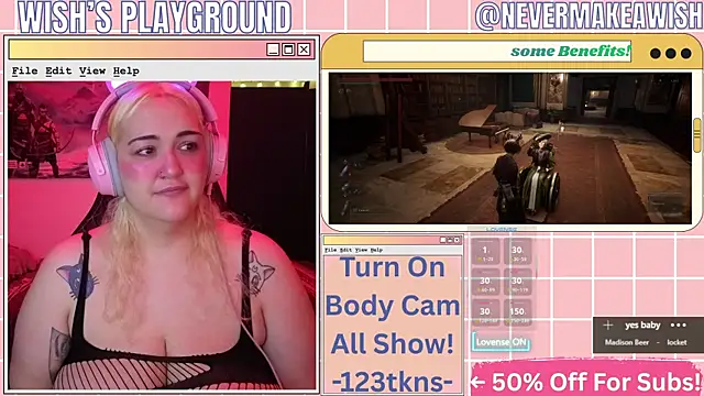 nevermakeawish online show from 04.03.26