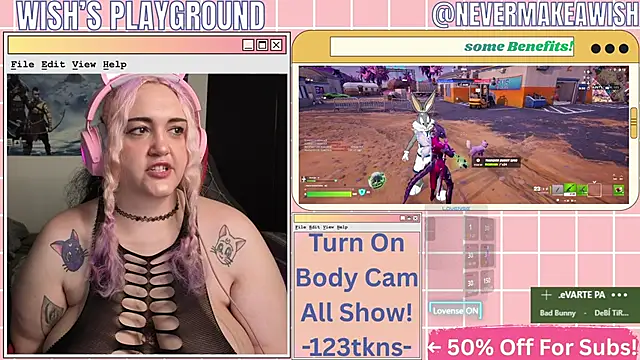 nevermakeawish online show from 04.09.26