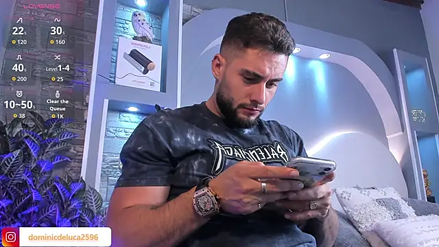 Snapshot of dominic_de_luca chatting on 01.18.26 dominic de luca online show from 01.18.26