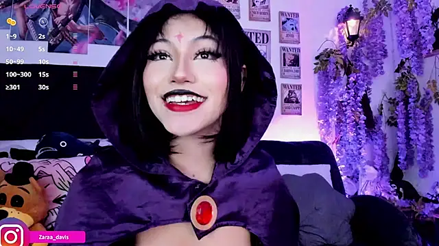 Snapshot of Zaradavis chatting on 07.11.26 Zaradavis online show from 07.11.26