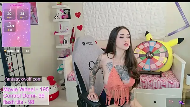 fantasyxwolf online show from 02.22.26