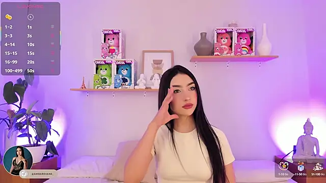 AmbarEvans  online show from 09.12.25