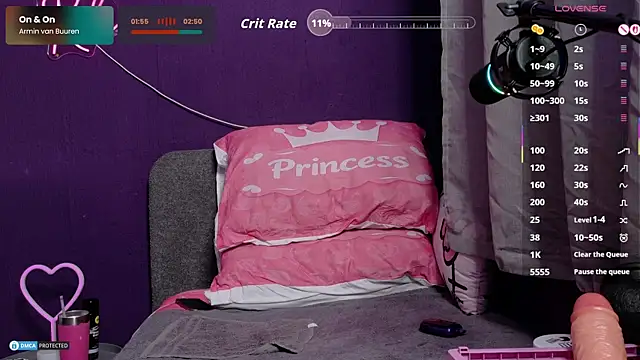 PrincessKikiZa online show from 06.02.26