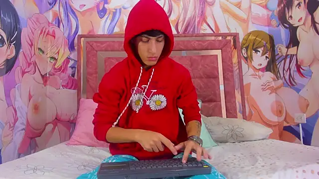 Snapshot of Just18Jake chatting on 10.04.25 Just18Jake online show from 10.04.25