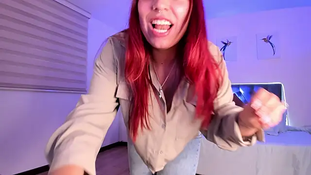 Snapshot of Blair_red_ chatting on 10.15.25 Blair red online show from 10.15.25