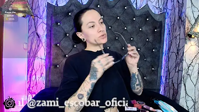 Snapshot of Zami_Escobar_of chatting on 09.21.25 Zami Escobar of online show from 09.21.25