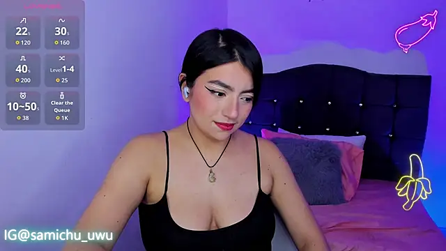 Snapshot of sammy_bunny1 chatting on 12.22.25 sammy bunny1 online show from 12.22.25